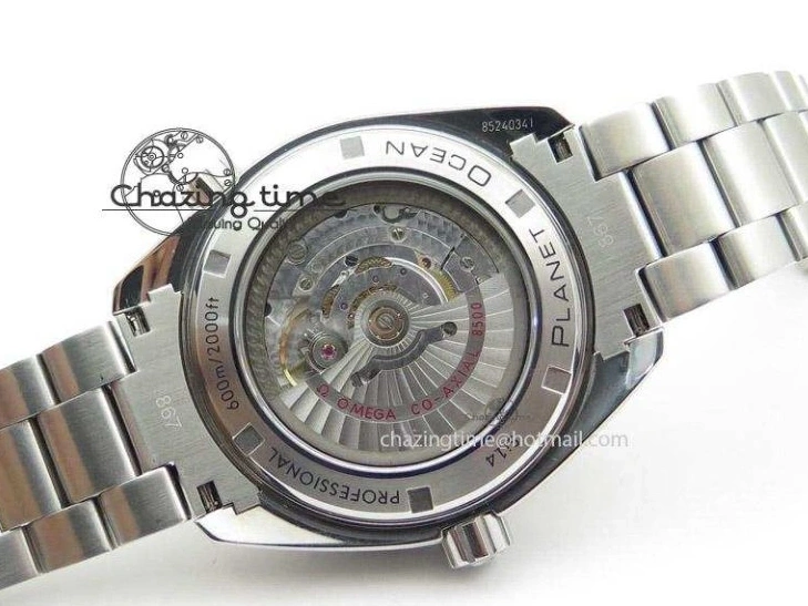 0219 Planet Ocean Professional Ceramic Bezel 45mm 1:1 Noob Best Edition on SS Bracelet A Attractive 8289